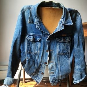 Badass vintage Rustler denim jacket